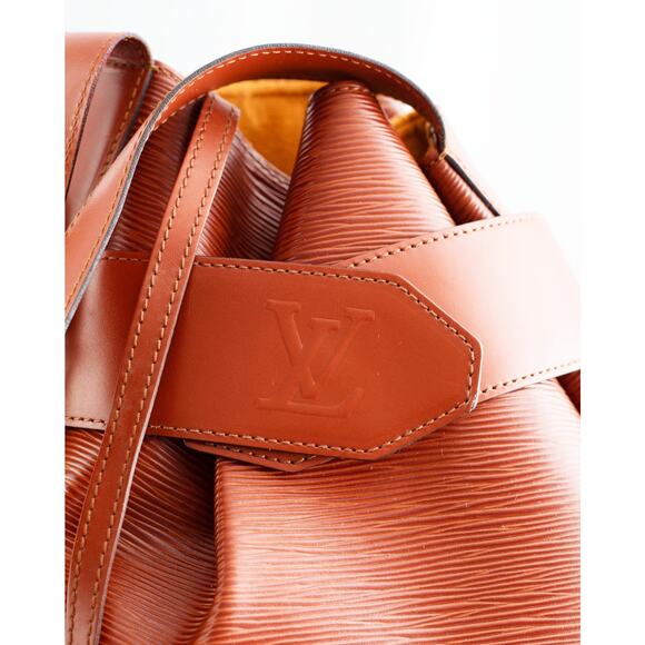 Louis Vuitton Sac d'Epaule Kenyan Fawn Rust Brown Epi Leather VI0975 *w/dustbag - Picture 7 of 15